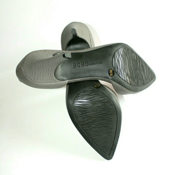 BCBGeneration faux snakeskin d'Orsay heels - Picture 6 of 7